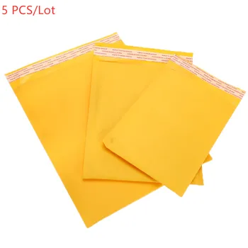 

5/10/30/50 PCS/Lot Kraft Paper Mailers Bubble Envelopes Bags Shipping Envelope With Bubble Mailing Bag Mailers Padded