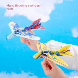 Avion assemblé pour enfants et adultes, modèle d'avion rotatif magique à 360 degrés, modèle d'avion, jeux cadeaux pour enfants et adultes 