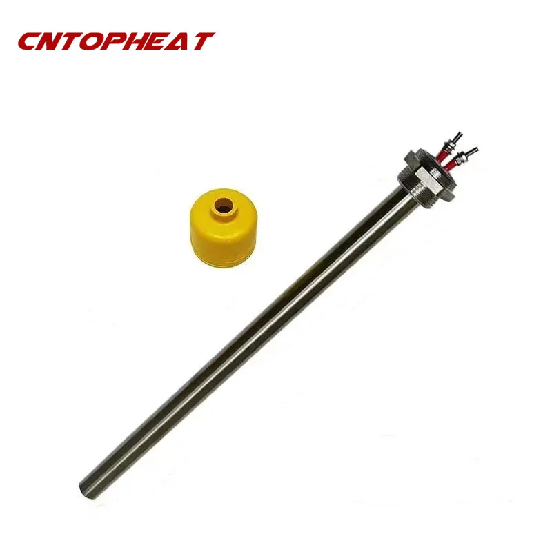 Elemento de Aquecimento Tubular Aquecedor de Água de Imersão 220v Aquecedor de Cartucho 4kw Dn25 32 mm Rosca Sus304