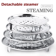 Kitchen Steamer Rack Basket Stainless-Steel Multi-Function-Bowl