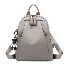 Пересечение границы поставки товаров EBay стиль популярные женские сумки тренд простой мягкой поверхности рюкзак однотонный оптом