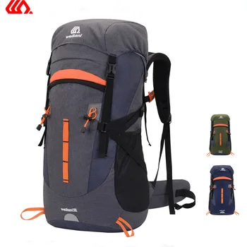 

New Style Outdoor Sports Backpack 50L Mountaineering Bag Men's Backpack Large-Volume Hiking Travel Bag