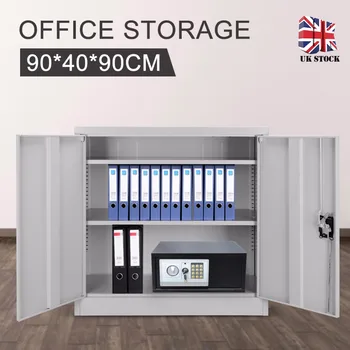 

Office Filing Cabinet Coated Steel Office File Storage Cabinet Furniture with Lock Floor Stand File Organizer Office Supplies