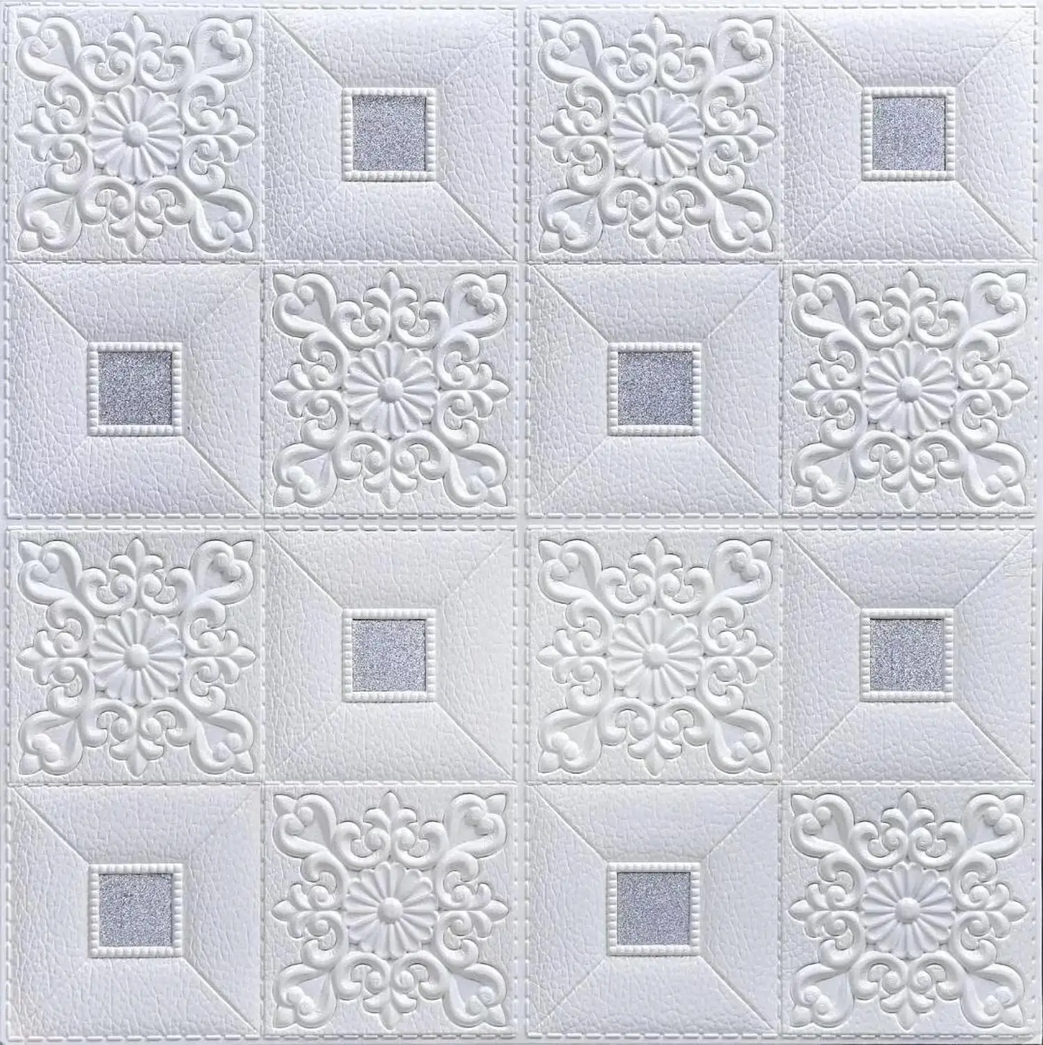 3D Wall Stickers ceiling sticker roof decoration Foam wallpaper stereo waterproof DIY TV background wallpaper decoration sticker