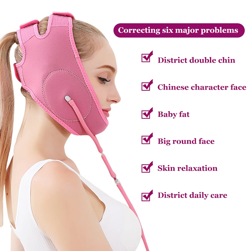 Face Bandage Slim Lift Up Face Lift Band Face-lifting Mask Double-sided Airbag Face Mask Women Slimming Thin Facial Beauty Tool