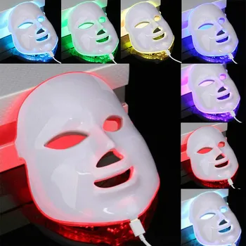 

Led Facial Mask 7 Colors Led Korean Photon Therapy Face Mask Machine Light Therapy Wrinkle Acne Removal Skin Care Led Mask
