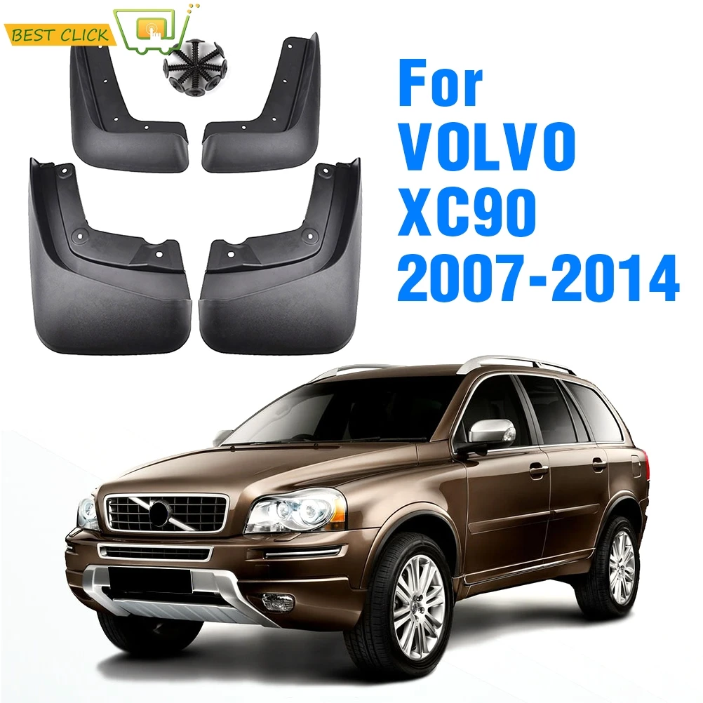 

Front Rear Car Mud Flaps For VOLVO XC90 2007-2014 Mudflaps 2008 2009 2010 2011 2012 2013 Splash Guards Mud Flap Mudguards Fender