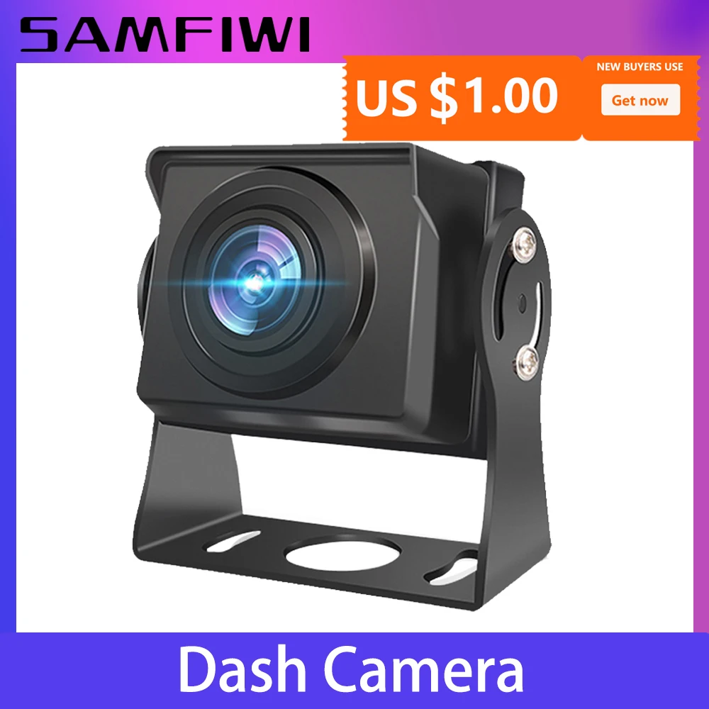 Ahd Truck Backup Camera Heavy Duty Led Ir Night Vision Waterproof Vehicle Rear View Camera For