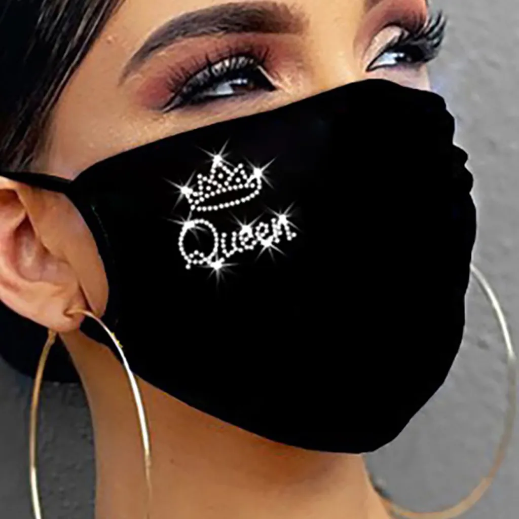 

1pc Pm2.5 Outdoor Washable Reuse Face Mask Mascarillas Protection Printing Mask Dust Proof Soft Face Mask Breathable Reusable