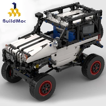 

Moc Bricks Technic 24142 4x4 Trophy Jeep Rc Building Blocks Motor Power Car Technical Remote Control Vehicle Children Toys Gifts