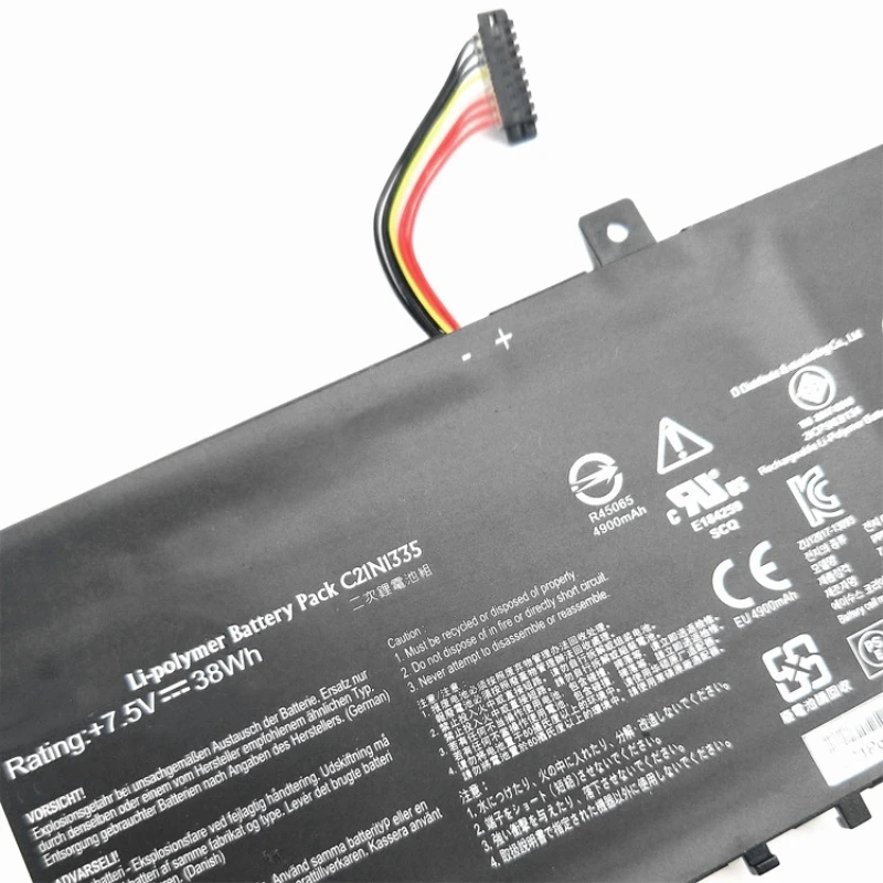ONEVAN натуральная C21N1335 Аккумулятор для ноутбука Asus VivoBook S451 S451LA S451LB S451LN серия ультрабук 7,5 V 38WH