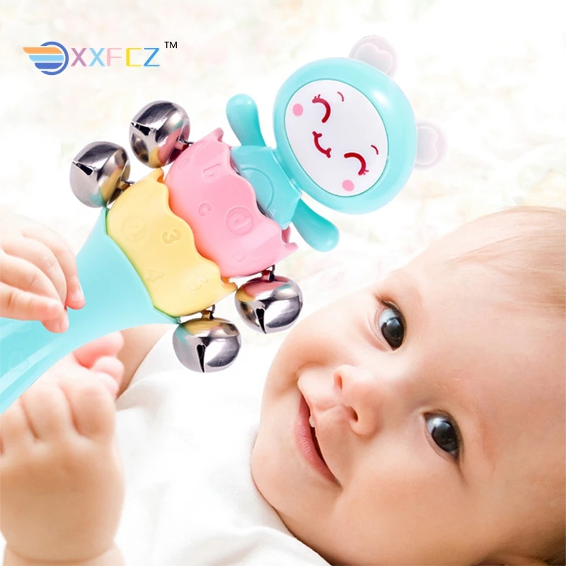 

Baby Toys 0-12 Months Montessori Hand Shaking Toys Baby Rattles Crib Mobiles Toy 0-12 Months Newborn Infant Baby Boy Toys Gifts