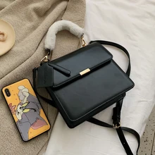 Высококачественная сумка в иностранном стиле, Женская осенне-зимняя Новинка, модная Корейская версия, универсальная сумка-мессенджер с текстурой