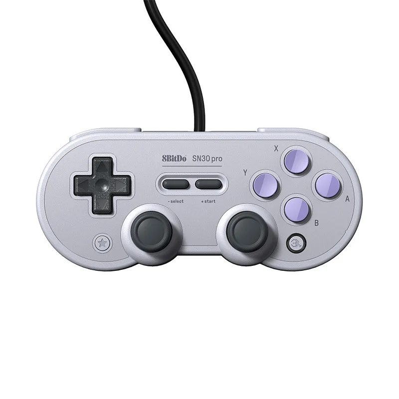 

Eight Hall USB Wired Gamepad PC Computer Switch Mainframe NS Raspberry Pie Steam with Rocker Vibration