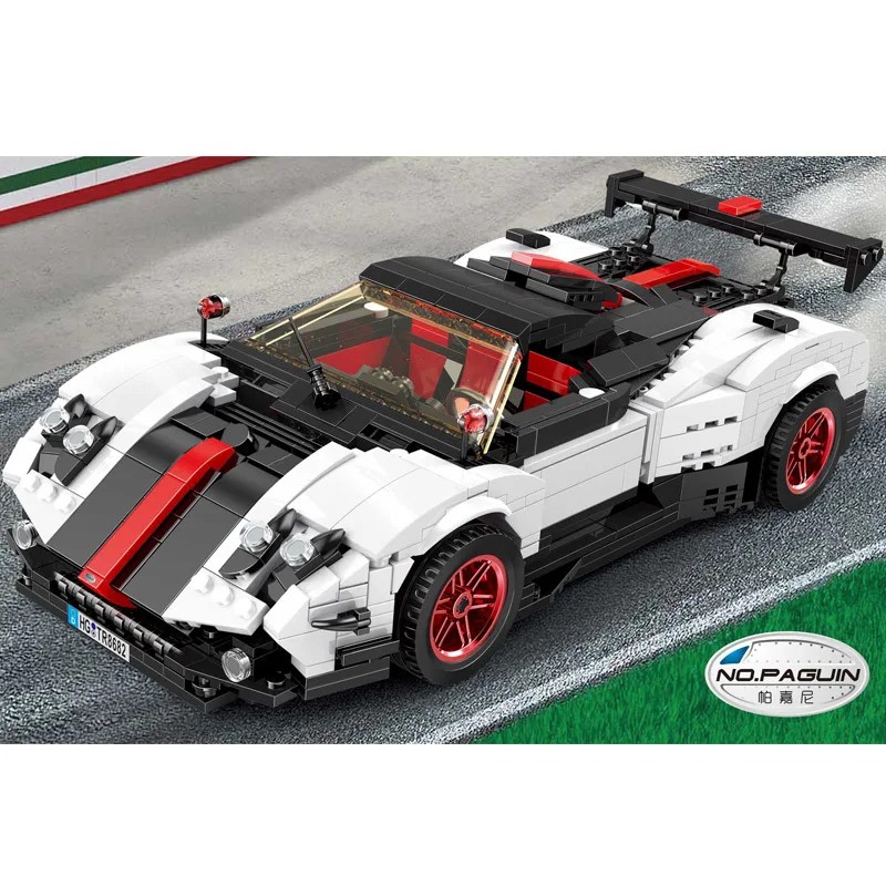 Creator iDeas серия Городской Спортивный автомобиль Zonda Cinque Roadster Champion строительные блоки Наборы комплекты кирпичей классическая модель детские игрушки