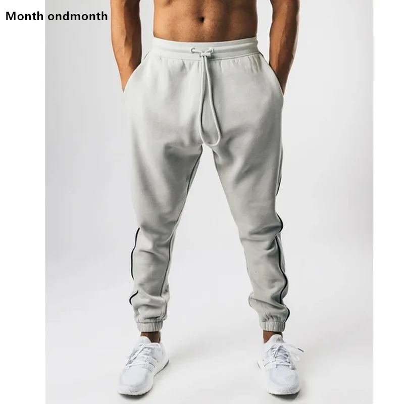 

Casual Pants Men Joggers Hip Hop Sweatpants Skinny Fashion Streetwear Fitness Workout Brand Trousers Bodybuilding Track Trouser