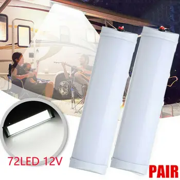 

Durable And Practical 2x 12V LED Interior Lights Dome Roof Ceiling Reading Trunk For RV Camper Trailer