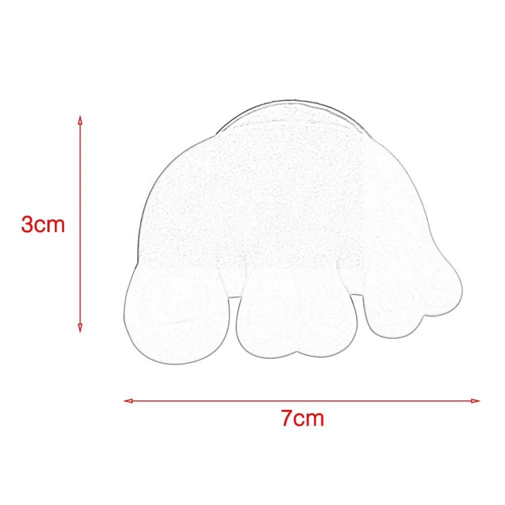 New Arrival Household Cute Mini Feet Toothbrush Holder Bathroom Kitchen Family Toothbrush Suction Cups Holder Wall Stand Hook