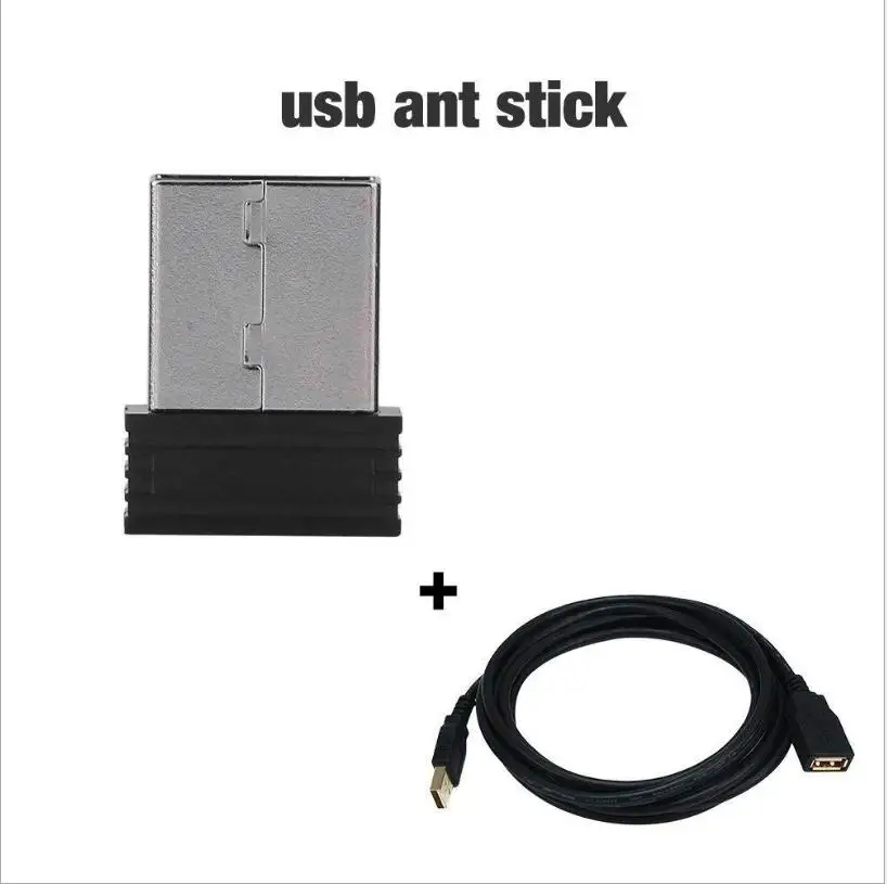 U2 USB and Stick Адаптер USB ANT+ Stick для Suunto Zwift PerfPRO Studio CycleOps велосипедный тренажер совместимый Garmin Forerunner 310XT 405 410 610 910X - Цвет: U2 USB and Stick
