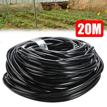 

20m Watering Hose 4mm Inner Diameter PVC Garden Hose Laying Pipe Irrigation Drip Water Hose For Greenhouse Irrigating Tool