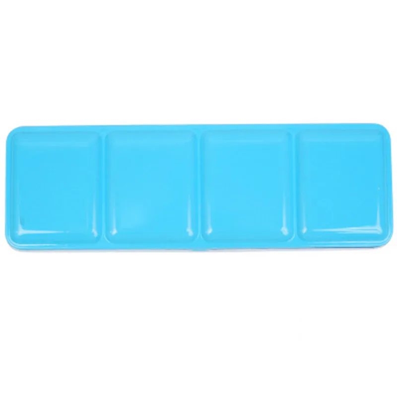 

Portable Watercolor Pan Set Metal Case W/ Empty Half Full Pans Storage Palettes