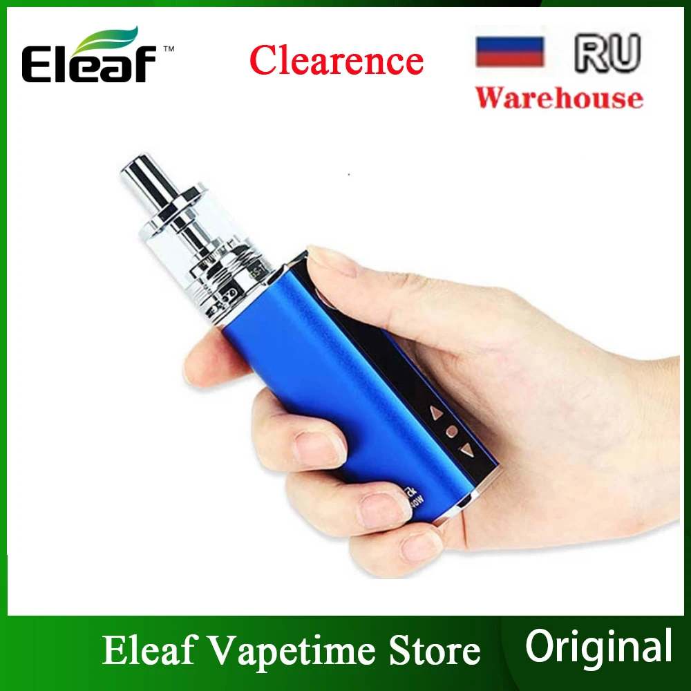

Clearence Eleaf iStick TC 40W Kit wi/ 2600mAh Battery Mod & 3ml GS-Tank Atomizer E Cigarette Vape Kit VS 40W Eleaf iStick TC MOD
