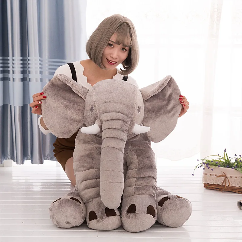 Плюшевые слона сзади декоративные подушки для диванов детские домашний декор