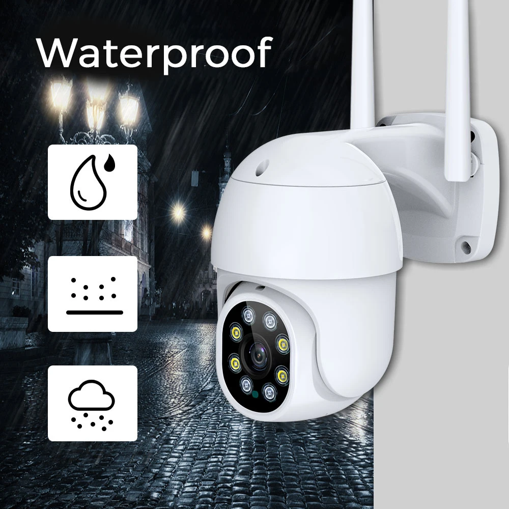 Outdoor PTZ Wireless CCTV 1080P Full HD ip Camera Wifi Security Camera Action Detection Waterproof Surveillance Camera With Wifi