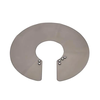 

Neck Shield Magnetic Shawl Haircut Shawl Salon Haircut Neck Cape Wrap Collar Shield Waterproof Silicone Hairdressing Hair Colori