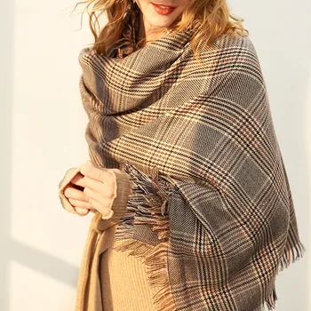 

LS2025 New Wool Scarf for Women in Autumn and Winter