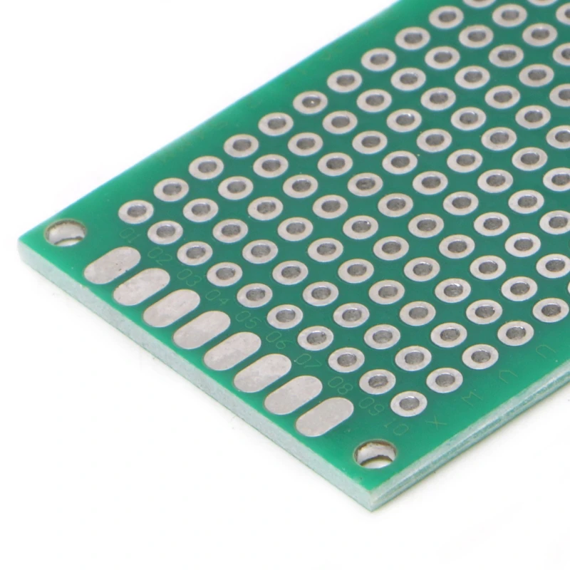 10 шт. 3x7 см двухсторонний прототип DIY PCB Луженая стекловолокно универсальная паяльная плата прямая поставка поддержка