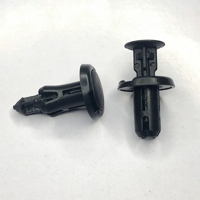 20Pcs Auto Side Decoration Protector Fasteners 8mm Push Type Retainer