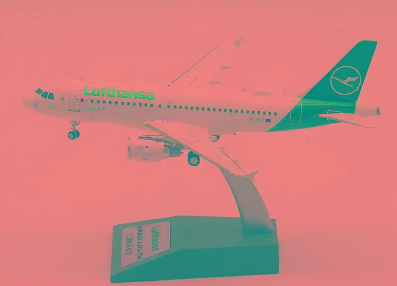 JFOX LUFTHANSA AIRBUS A319-100 D-AILK 1/200 литье под давлением модель самолета