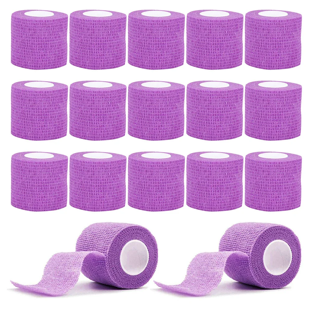 48/24/12/6pcs Tattoo Grip Bandage Cover Wraps Tapes Self Adhesive