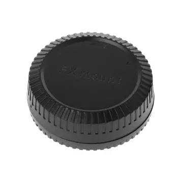 

Rear Lens Body Cap Camera Cover Anti-dust Protection Plastic Black for Fuji Fujifilm FX X Mount