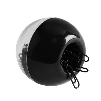 

200pcs 28mm Desktop Office Paper Clip Black Cylinder Series Learning Office office supplies paper clip dispenser stationery