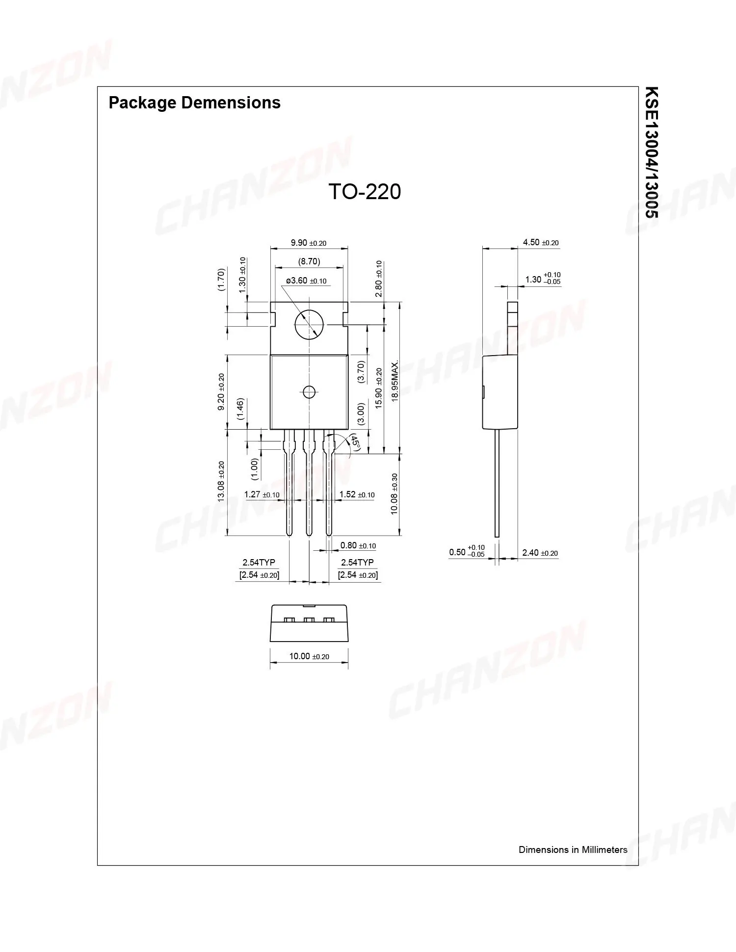 10Pcs 13005 ZU-220 NPN Transistor Bipolar Junction BJT Triode Rohr Fets MJE13005 E13005 STD13005 4A 700V integrierte Schaltungen – Detail 4