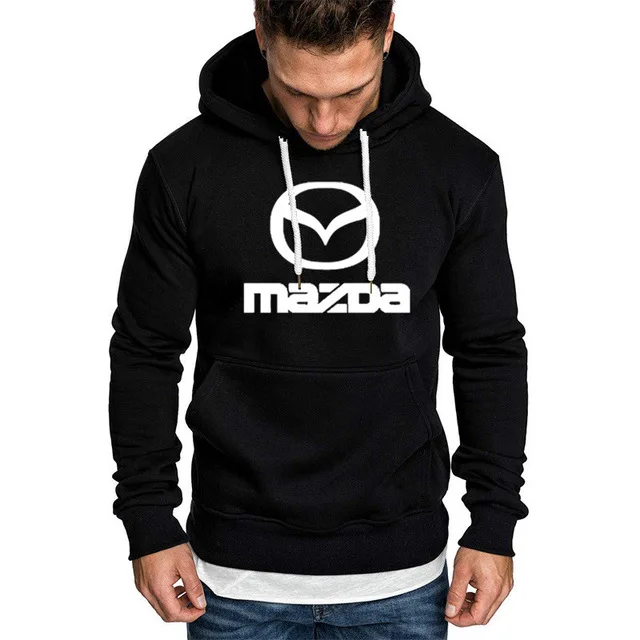 Мужские толстовки с капюшоном для Mazda Car, толстовка с принтом логотипа, весна-осень, модная мужская толстовка в стиле хип-хоп, harajuku, Повседневная Толстовка с капюшоном, флисовый спортивный костюм
