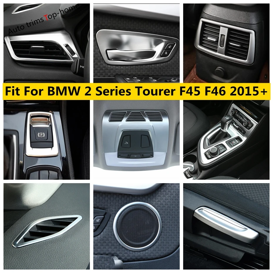 

AC Air / Shift Gear / Handle Bowl / Door Speaker Panel Cover Trim Fit For BMW 2 Series Tourer F45 F46 2015 - 2020 218i 220i 228i