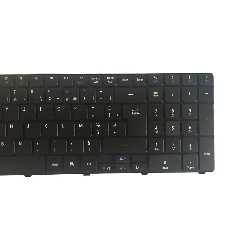 Teclado Francês para Acer Aspire 7750 7750g 7750z 7235 7235g 7250 7250g 7251 7331 7336 Preto fr Azerty Teclado do Portátil - Imagem 3