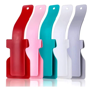 

5 Pcs Lazy Shoe Helper Portable Shoe Lifting Helper Handled Shoe Horn Travel Helper for Most Shoes Easy on Easy Off