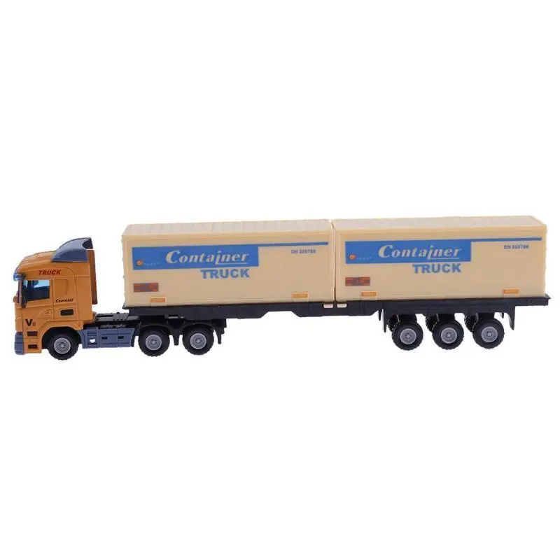 1:43 транспорт контейнер грузовик сплав модель для симуляции детские игрушки