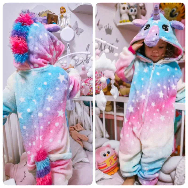 Pigiama per bambini Animal Sleepwear Rainbow Unicorn pigiama Baby Boys  Girls pigiama Suit bambini pigiama set unicorno - AliExpress