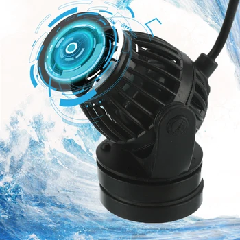 

New Aquarium Flow Pump Wave Making Machine Wireless Linkage Magnetic Suction RW-4 RW-8 Coral Cylinder Pump Fish Accessories Tank