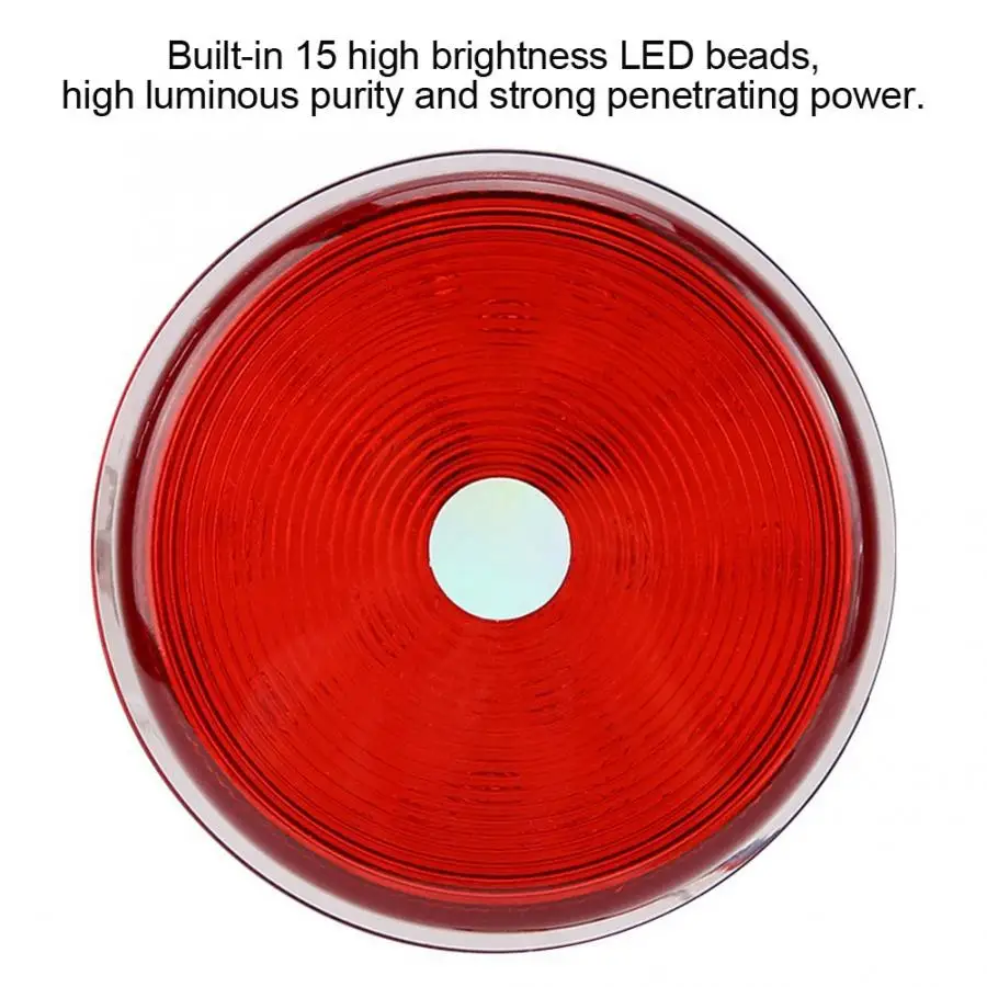12V Светодиодный проблесковый маячок светодиодный Предупреждение свет аварийная лампа безопасности