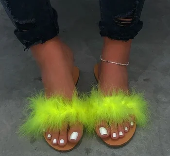 

Fashion Beach Outdoor Slippers Shoes Woman Slip-on Open Toe Wedges Flat Colorful Home Slippers Women Shoes