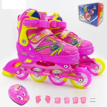 

Children's roller shoes Roller skates Men's and women's sneakers Flash wheel
