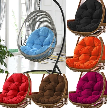 

Hanging Swing Basket Seat Cushion Thickened Hanging Egg Hammock Chair Pads for Home Patio Living Rooms Garden 31 x 47 inch