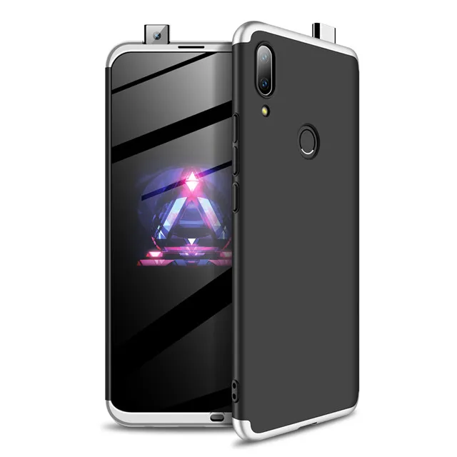 Для huawei P Smart Z чехол Роскошный Матовый Жесткий ПК Противоударный задняя крышка