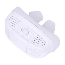 Питание от аккумулятора, защита, портативный, снимает пробки, мини дыхательный аппарат, апноэ, электрический, ночное, анти храп, устройство для сна